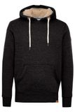 !Solid Sweatshirt 'Trip Pile' zwart gemêleerd