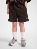 Hummel hmlJR JUMP BOXY SWEAT SHORTS Kinderen Unisex Kort Biologisch katoen Regular Fit Effen CHOCOLATE TORTE Maat 146