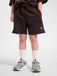 Hummel hmlJR JUMP BOXY SWEAT SHORTS Kinderen Unisex Kort Biologisch katoen Regular Fit Effen CHOCOLATE TORTE Maat 146