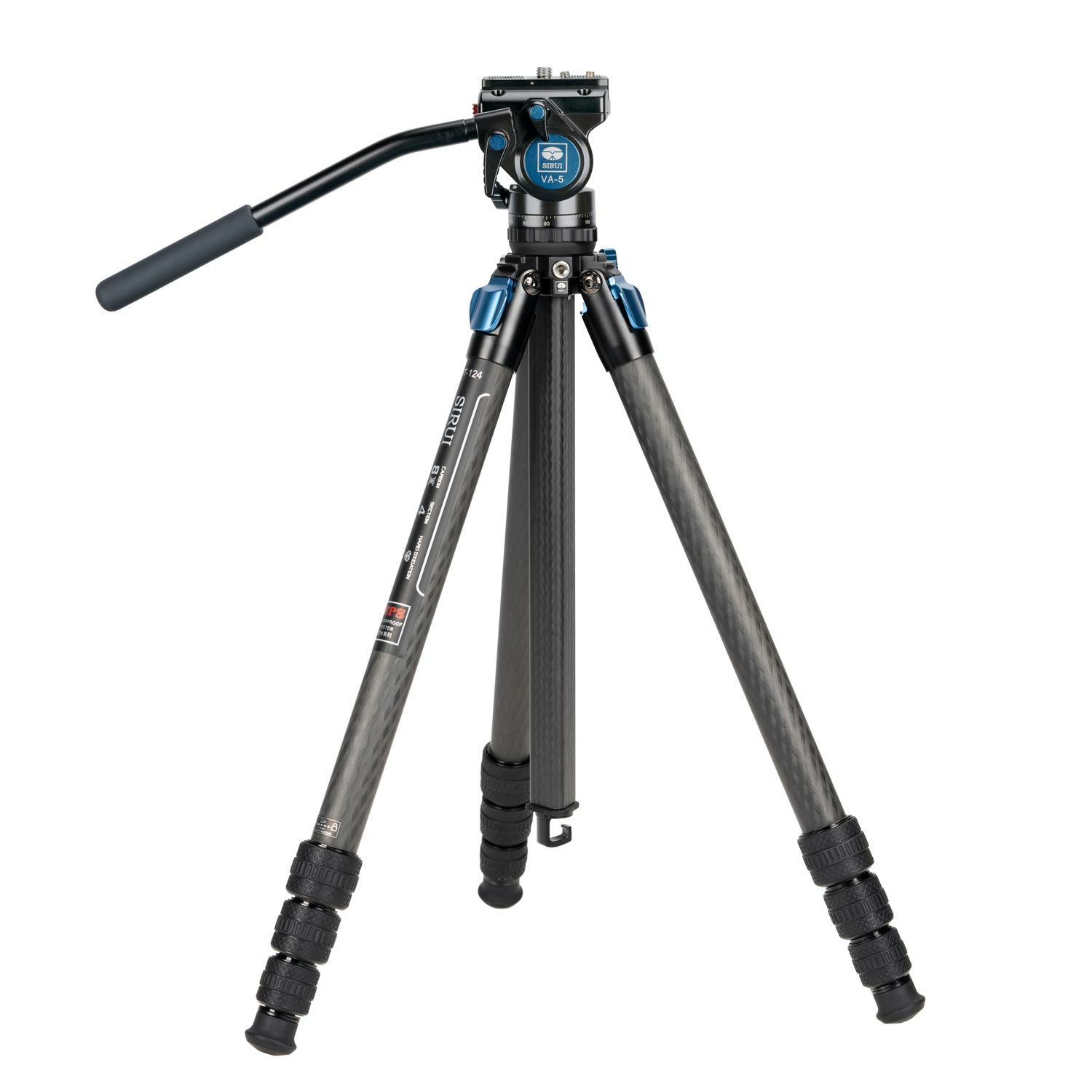Sirui ST-124 Tripod with VA-5 Head - Black
