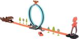 Johntoy Voiture lanceur Piste de course dinosaure