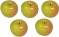 Bellatio Flowers & Plants 5x Kunst appels 8 cm - Decoratiefruit - Nepfruit - Multi