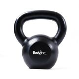 Bodyline gietijzeren kettlebell 8 kg gewichten - professionele Russische halter voor functionele training, sportschool en thuisfitness met ergonomisch handvat