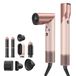 Mova Master 10 multistyler - 7-in-1 Multistyler Set - Coanda luchtstroom - Warmte styling - 110.000 TPM Motor - Professionele haarstyler - Volumeborstel - Anti-frizz - Rose gold