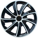 NRM N-Power Wieldoppen 13" Wit / Zwart - Set van 4