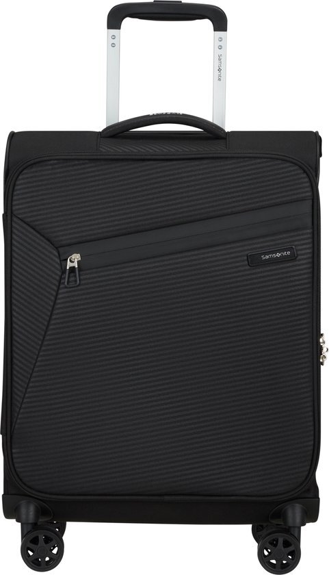 Samsonite Reiskoffer - Litebeam Spinner 4 wielen 55cm (Handbagage) - Black - 1.8 kg