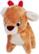 Zippy Paws Rendier Jouets pour chien Brun Blanc