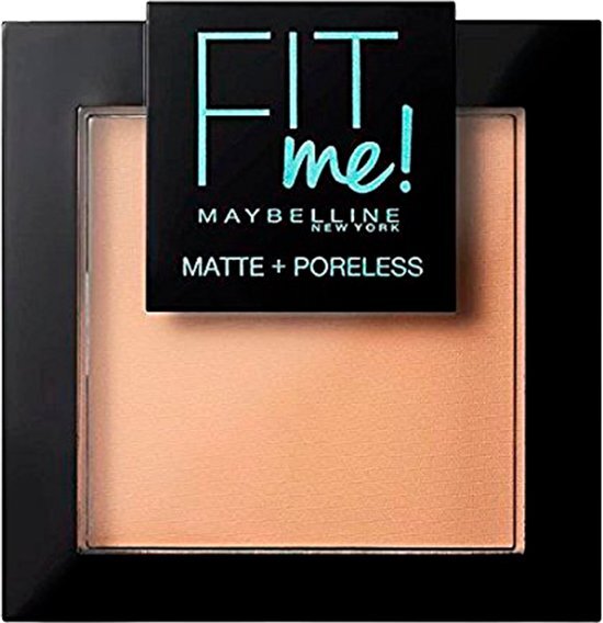 Maybelline Fit Me Matte + Poreless Powder - 220 Natural - Matterend Poeder welke Poriën Zichtbaar Verkleind - 9 gr.