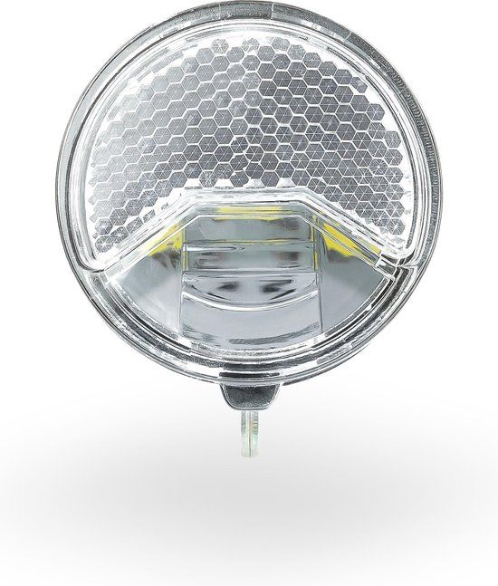 AXA 606 Dynamo LED Koplamp - 15 Lux - Chrome - Auto Functie