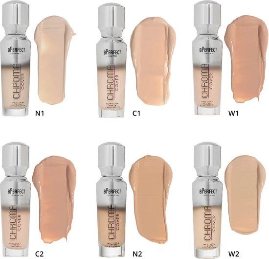 BPerfect Cosmetics Chroma Cover Luminous Foundation - C1
