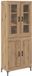 vidaXL Highboard Artisan Chêne 180 cm