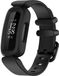 Strap-it siliconen bandje - zwart - Geschikt voor Fitbit Ace 3
