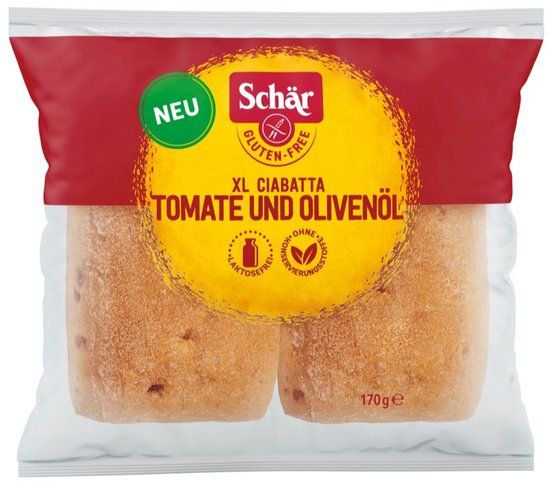 Schar Tomaat & Olijfolie XL Ciabatta 170GR