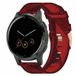 By Qubix Qubix - Canvas nylon bandje - Rood - geschikt voor Huawei Watch 5 - 42mm