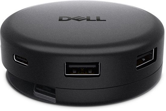 DELL DA326 Bedraad USB 3.2 Gen 1 (3.1 Gen 1) Type-C Zwart