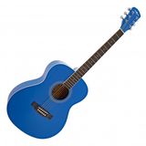 Gear4music Akoestische Studiegitaar, Blauw