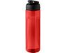 Pf Concept International Bv Bidon de sport plastique recyclé - Bouteille de boisson - Rouge/Noir - 850 ml - Bouteille de sport