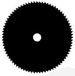 Universel zaagblad, 80 tanden, boorgatdiameter 25,4 mm, breedte 255 mm, dikte 1,4 mm