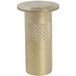 IBFM Laiton Douille de Sol avec Cache-Poussière pour Verrou de Porte Ø 18 mm