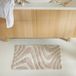 NOUS Living badmat Swirl - zand/off white (80x50 cm)