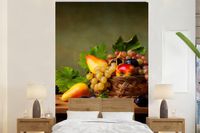 Nr1Wallpaper Fotobehang Rustiek - Mand - Fruit - Stilleven - Vlies - 200x300 cm