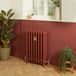 Farrow & Ball Radiateur en fonte - H 66 cm x L 27,1 cm x P 17,5 cm - 4 rangs de colonnes - Eating Room Red 43 - Isabel