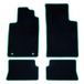 OCC DESIGN Tapis de sol Megane I Cabrio (1997-2003), 5 pièces, avec bordure verte