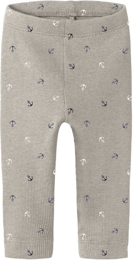 NAME IT Baby Leggings Chateau Gray Katoen/Modal/Elastaan Maat 68