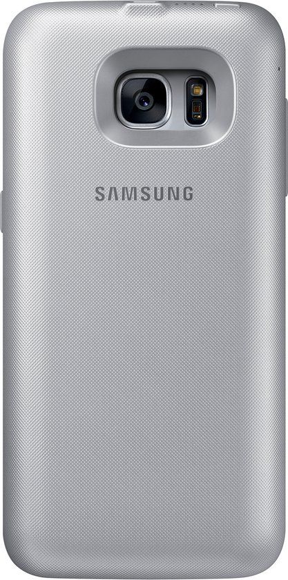 Samsung Accu Power Cover voor Galaxy S7 Edge - Zilver