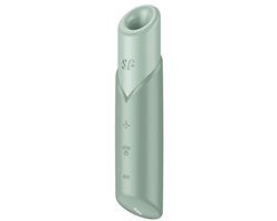 Satisfyer Naughty Kiss Luchtdruk vibrator - Groen