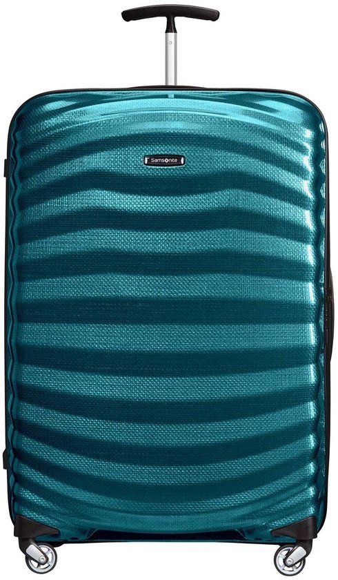 Samsonite Lite-Shock Spinner 75cm - Petrol Blue - Hardcase Luggage