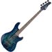 Cort GB-Fusion 4 Blue Burst guitare basse électrique avec housse