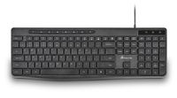 NGS SPECTRA (QUERTY, ES) Toetsenbord Thuis/Werk USB QWERTY Spaans Zwart