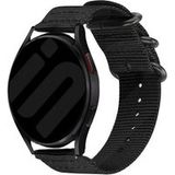 Strap-it Xiaomi Bracelet nylon avec boucle Redmi Watch 5 Lite (noir)