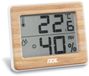 ADE Digitale thermometer en hygrometer voor binnen, luchtvochtigheidsmeter, bamboe
