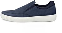 Ecco Baskets Classic Slip-On Heren Leer Nachtelijke Hemel Maat 42