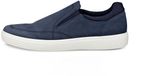 Ecco Baskets Classic Slip-On Heren Leer Nachtelijke Hemel Maat 42