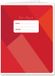 Merkloos Schrift - A5 formaat - Rood - Schoolschrift - Lijn