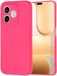 Techsuit Hoesje geschikt voor HONOR 600 Lite - Soft Flex Silicone Back Cover - Hot Pink