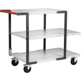 Fimm Tafelwagen Flat-pack 2 lange en 1 korte legbord 1245x640x945mm
