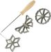 Westmark 32242260 wafelijzer 3 wafel(s) Grijs