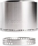 Solo Stove Bonfire Vuurkorf mét Standaard 2.0 | Rookvrije Vuurplaats, Houtverbranding, Met uitneembare aslade, 304 Roestvrijstaal, 49,5 x 44,5 cm, 9 kg, Standaard hoogte 7 cm,