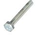 Vis à métaux tête hexagonale TH M4x30 classe 8.8 acier zingué - 2000 pièces