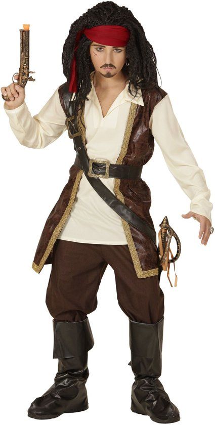 Widmann Piraat Pedro Jongen Small / Medium Carnaval kostuum