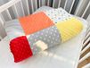 Babydeken knuffeldeken kruipdeken patchwork deken speeldeken kinderwagen deken van 100% katoen (80 x 120 cm). Superzachte en pluizige knuffeldeken favoriete deken voor je baby