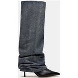 Steve Madden Marengo Boots Denim Fabric Taille: 38 | Bottines Outlet | Femmes | Bleu