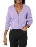 Amazon Essentials Dames Relaxed Fit V-hals Cropped Cardigan