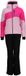 Peak Mountain Dames skijack en broek set Anice roze/fuchsia/zwart L