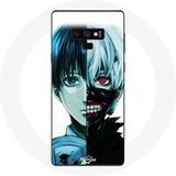 Maniacase Hoesje voor Samsung Galaxy Note 9 Tokyo Ghoul gezicht half