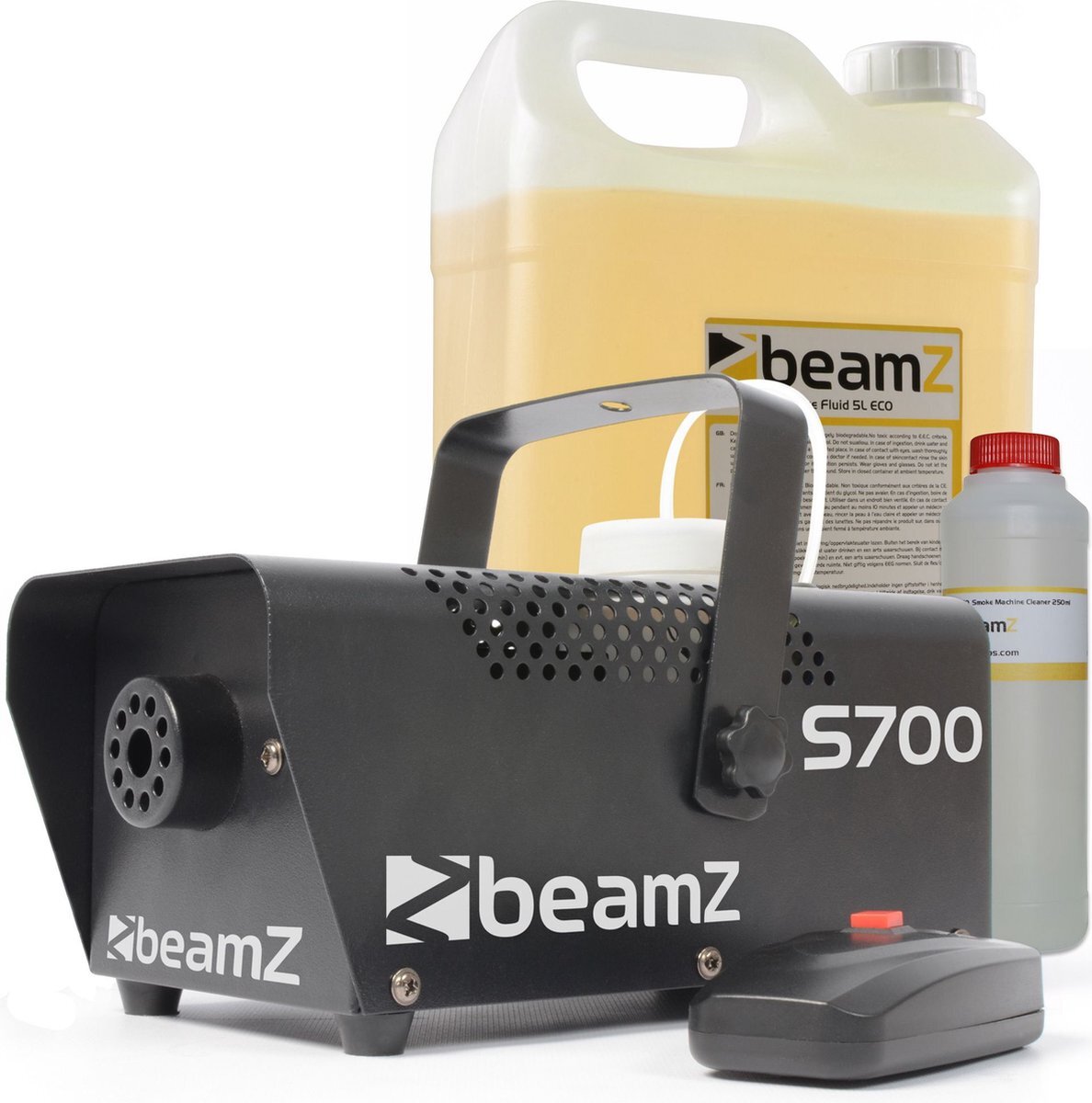 BeamZ Rookmachine - S700 rookmachine 700W met reinigings- & rookvloeistof